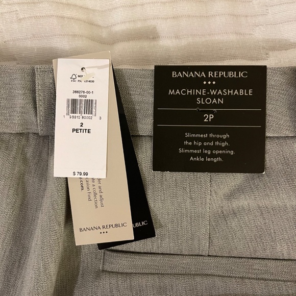 NWT 2P Women’s Banana Republic Dress Pants - Picture 3 of 5